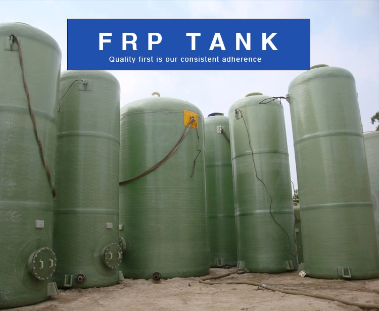 FRP Chemical Storage Tank FRP HCl Storage Tank