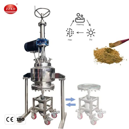Agitated Nutsche Filter Dryer/ Manufacturer From China/Manufacturer Providing Overseas Services